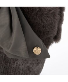 UNBILLION カシュカシュ cachecache / エコファーコンビリボントートバッグ