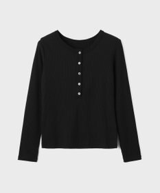 GRACE CONTINENTAL ヘンリーネックカットトップ