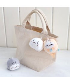 Mother garden しろたん まーるい マスコット キーホルダー 【単品】 《しろたん / ゴマフアザラシ / ラッコ 》