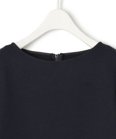 ICB L 【洗える】 ダブルフェイスクレープ ドルマンスリーブワンピース