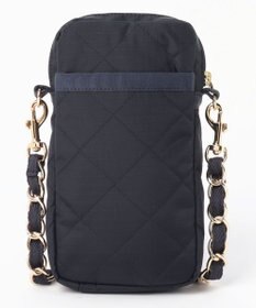 LeSportsac CHAIN MINI PHONE CRSBDY/ディープシーブルーキルト
