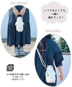 ROOTOTE 1155【シロクマ＆ペンギン】EU.ウイズルー.ファンファンアニマル-A