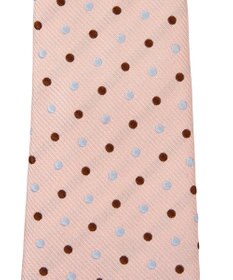 MIKI HOUSE HOT BISCUITS 【ミキハウス】 ドット柄ネクタイ(ポケットチーフ付)