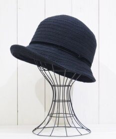 石田製帽 ベルベットリボン ブルトン