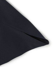 ICB L 【洗える】 ダブルフェイスクレープ ドルマンスリーブワンピース