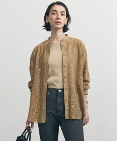 UNFILO ブロックレース バンドカラーシャツ