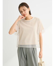 Green Parks ・ＳＵＧＡＲ　ＳＰＯＯＮ　ＳＥＴ２点チュールＴ＋カットＴ