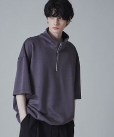 WEGO ドロストスーパーBIGハーフジップT（S）