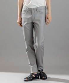 JOSEPH HOMME 【抜群のストレッチ性/光沢素材】ハイパワーソフトストレッチ 5ポケットパンツ / STICK 5P ライトグレー系