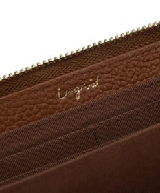 style code 【Ungrid/アングリッド】　【牛革】　牛革ラウンドZIP長財布