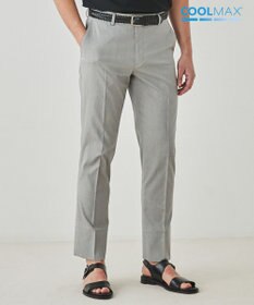 GOTAIRIKU 仕事で着られる綿パン【吸水速乾/ストレッチ/折り目加工】クールマックスコットンパンツ_ノータック（25年モデル）