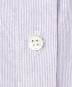 J.PRESS LADIES L 【洗える】 BEZ VEGA フリル ストライプ ブラウス