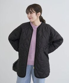 Green Parks ベロアモールモックネックニットプルオーバー