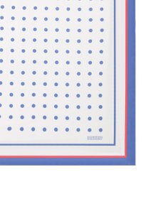 MOONBAT 【シルク100%】MACKINTOSH PHILOSOPHY(マッキントッシュ フィロソフィー）ドット シルクプリントスカーフ 日本製 68cm×68cm UV対策