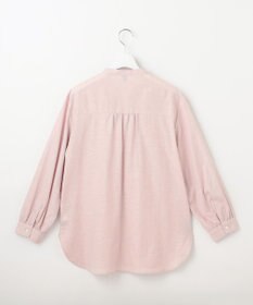 J.PRESS LADIES 【洗える】BEZピンチェック ピンタック ブラウス