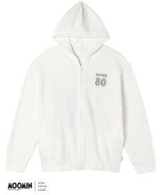 une nana cool 【ムーミン】 MOOMIN * une nana cool  なめらかふわふわフルジップパーカー