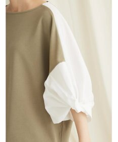 CRAFT STANDARD BOUTIQUE 袖ねじり切り替えプルオーバー