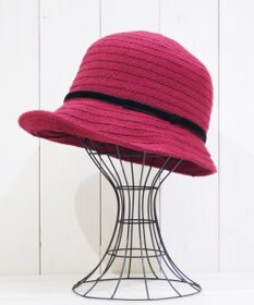 石田製帽 ベルベットリボン ブルトン