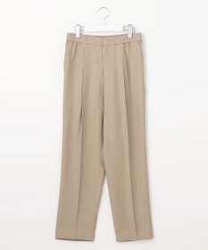 自由区 【XSサイズ～/洗える/セット着用可】キュプラリネンシャンタン イージーテーパードパンツ