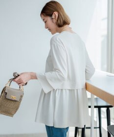 23区 L 【SLOW/好評につき新色追加】エフォートレス デザインTシャツ