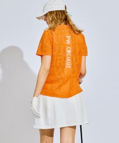 PW CIRCULUS 【手洗い可能】【UNISEX】ニットメッシュポロ ゴルフ