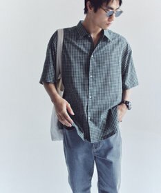 UNFILO MENS イージーケア エアリーシアーシャツ 半袖