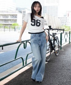 WEGO レイヤードドッキングワンショルちびT