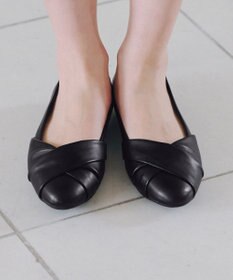 Tiaclasse 【安田美沙子さん/小倉優子さん着用】捻りデザインパンプス