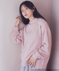 earth music&ecology マイメロディ＆クロミ／ｅａｒｔｈ　耳付きフーディー