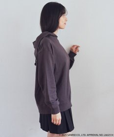 earth music&ecology マイメロディ＆クロミ／ｅａｒｔｈ　耳付きフーディー