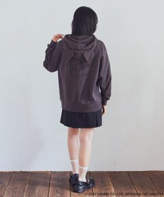 earth music&ecology マイメロディ＆クロミ／ｅａｒｔｈ　耳付きフーディー