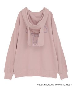 earth music&ecology マイメロディ＆クロミ／ｅａｒｔｈ　耳付きフーディー