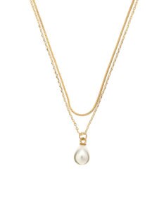 Green Parks ・ＨＡＬＦ　ＴＩＭＥ　２レンパールネックレス