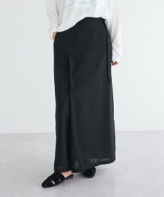CRAFT STANDARD BOUTIQUE リネンライクラップ風スカート