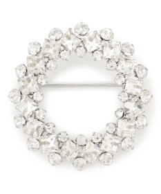 23区 【VERY3月号掲載】ビジュー サークル ブローチ