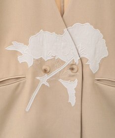 CRAFT STANDARD BOUTIQUE 刺繍カラーレスジャケット