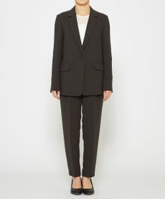 uncrave 【防シワ・洗濯機洗い可】ウォッシャブル ダブルクロス ジャケット