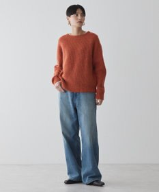 AMERICAN HOLIC Ｍｉｘヤーンラグランニットプルオーバー