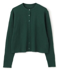 UNFILO L シアー クロップド カーディガン