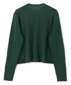 UNFILO L シアー クロップド カーディガン