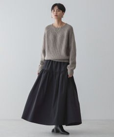 AMERICAN HOLIC Ｍｉｘヤーンラグランニットプルオーバー