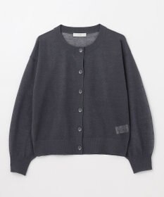 ANY L 【洗濯機可/アンチピリング/接触冷感】シアークルーネックカーディガン