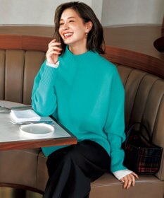 UNFILO サテン レイヤードブラウス