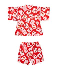 MIKI HOUSE HOT BISCUITS 【ミキハウス】【80-150cm】甚平スーツ