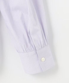 J.PRESS LADIES L 【洗える】 BEZ VEGA フリル ストライプ ブラウス