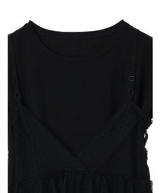 YECCA VECCA 【2点SET】マルチwayチュールオーバーキャミSET/Tee