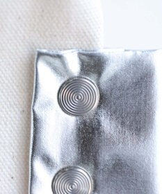 muuc 〈コットンキャンバス生地〉〈就労支援〉ロゴ入りマルシェバッグ（マチあり）