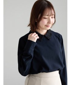Te chichi レースカラーブラウス