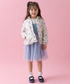 ANY KIDS チュール付き ジャンパースカート