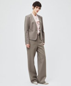 BEIGE， 【L-size】CORBY / ウエストゴムワイドパンツ